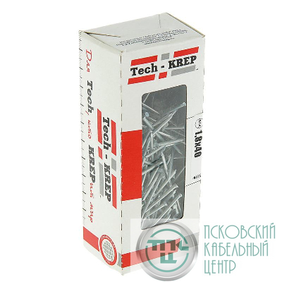Гвоздь финишный 1.8х40 оцинк. (уп.0.25кг) Tech-Krep/Zitar 104845