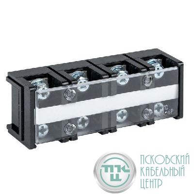 Терминал клеммный TC-604 до 16кв.мм 60А 4 клеммные пары EKF tc-604