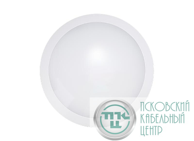 Светильник светодиодный WP 25 C 15W OP 940 D300 WH 300х300х93мм 15Вт 4000К IP66 пылевлагозащ. ЖКХ бел. Русский Свет 15072523329