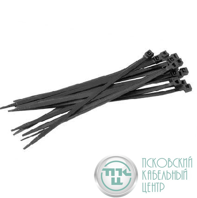 Хомут кабельный 7.2х400 нейл. черн. (уп.100шт) EKF plc-cb-7.2x400