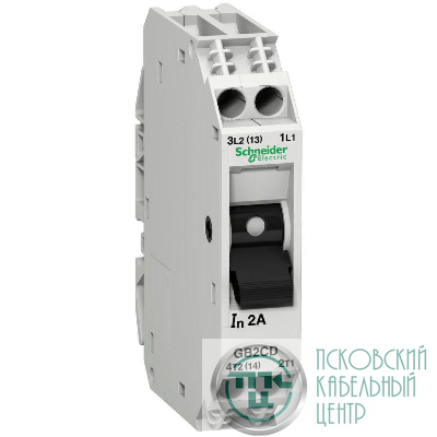 Выключатель автоматический модульный 2п 6А с комбинир. расцеп. SchE GB2CD12