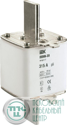 Вставка плавкая ППНИ-39 315А габарит 3 IEK DPP50-315