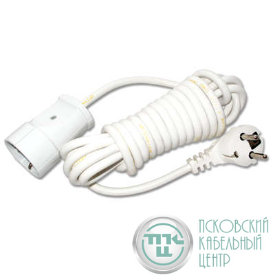 Удлинитель-шнур 1х5м с заземл. 13А IP20 УШ-16 ПВС 3х1 UNIVersal 5568977