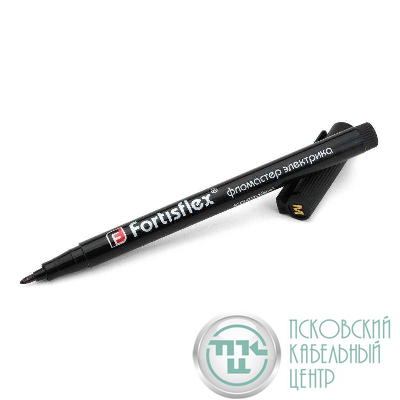 Фломастер электрика маркировочный ФМ-1.0 черн. Fortisflex 83403