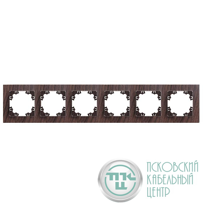 Рамка 6-м Афина универс. венге Universal A1043-V