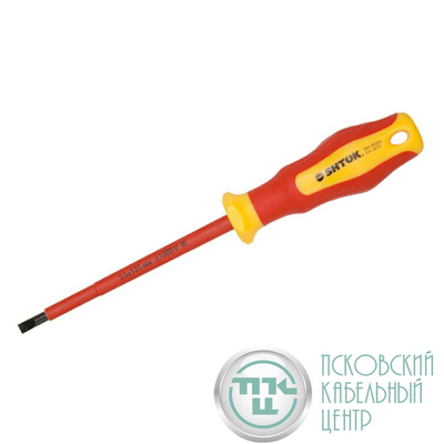 Отвертка 1000В SL 5.5х125мм (09202) SHTOK 376335