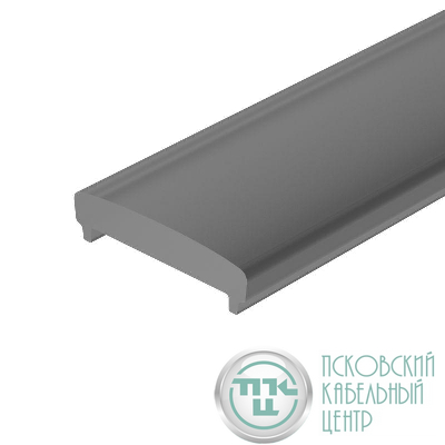 Экран FLOOR18-H15-3000 BLACK пластик (уп.3м) Arlight 045680