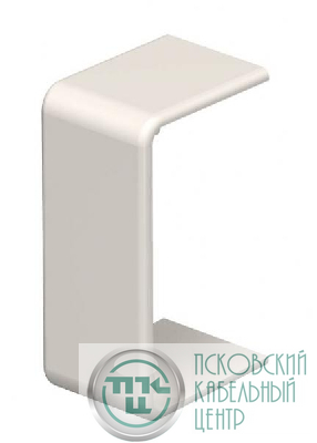 Накладка стыковая кабель-канала 15х30мм ПВХ WDK HS15030CW крем. OBO 6152031