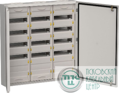 Корпус ЩРн-180 (3х60) TITAN 5 835х830х140 IP54 метал. сер. IEK TI5-50-N-3X060-54-7035