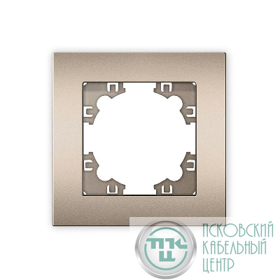 Рамка 1-м Афина шампань Universal A0053-Br