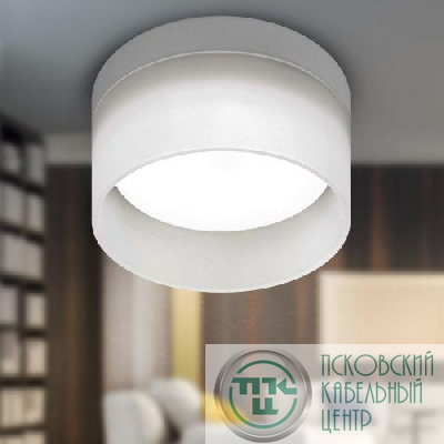 Светильник OL30 WH GX53 настенно-потолочный спот бел. Эра Б0056359
