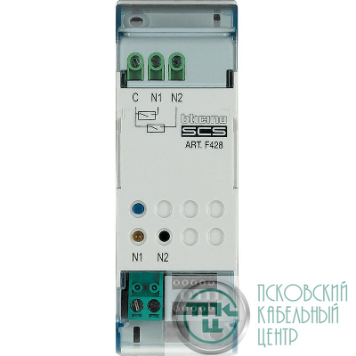Устройство управляющее My Home с 2 конт. Din Leg BTC F428