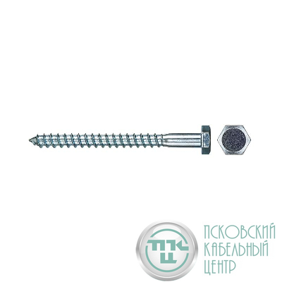 Болт сантехнический 10х100 DIN 571 оцинк. (уп.2шт) Tech-Krep/Zitar 103885