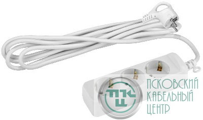 Удлинитель 3х7м с заземл. 16А IP20 U-3e-7m-3х1 ПВС 3х1 Эра Б0028372