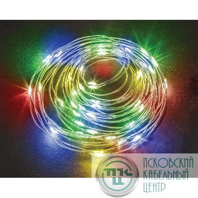 Гирлянда светодиодная "Микро роса" 95 130 NGF-D049-08 RGBY NAVIGATOR 95130