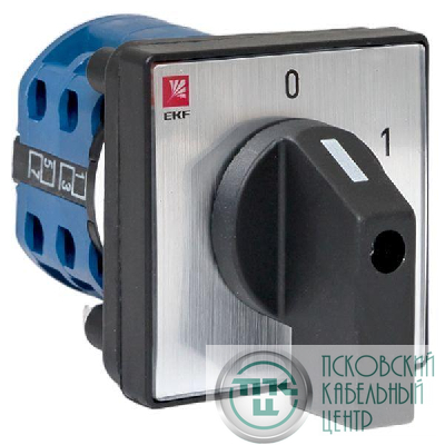 Переключатель кулачковый ПК-1-23 3П 10А "1-0-2" EKF pk-1-23-10