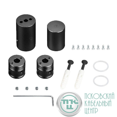 Крепление MOONLIGHT-VT-CEILING-D18 Black металл (комплект) Arlight 048591