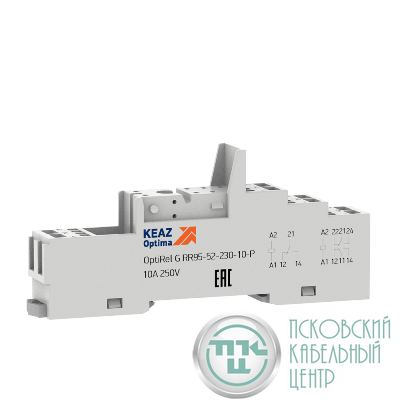Розетка для реле OptiRel G RR95-52-230-10-P КЭАЗ 281175