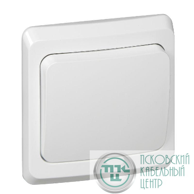 Выключатель 1-кл. СП Этюд 10А IP20 бел. SE BC10-001B