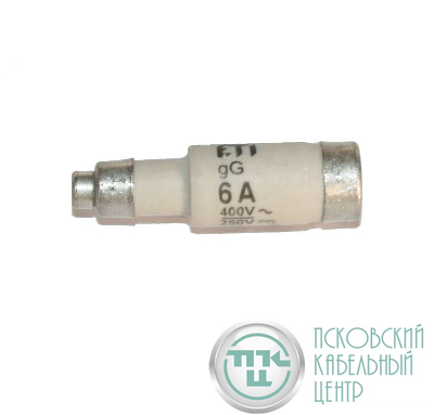 Предохранитель D 01 6А/400V ETI 322006