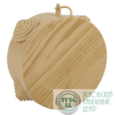Коробка распаячная ОП КОР 85х40мм с гермовводами 4 вх. IP54 сосна Эра Б0043229