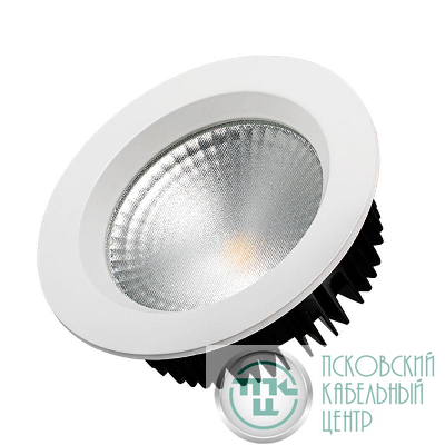 Светильник светодиодный LTD-145WH-FROST-16W Day White 110deg IP44 металл 3 года Arlight 021494