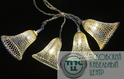 Гирлянда "Колокольчики" ILD20WW-MBL 20 тепл. бел. светодиодов 2.85м для помещений SHLights 469060104914