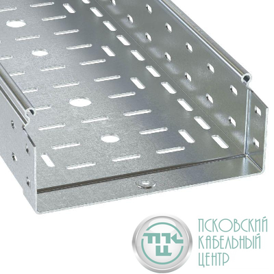 Лоток листовой перфорированный 100х80 L3000 сталь 1.5мм DKC 3530215