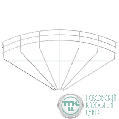 Секция угловая 90град. 105х400 GRB 90 140 G OBO 6002378