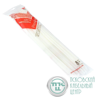 Хомут P6.6 4.8х300 FlexLock стандартный бел. (уп.100шт) PROxima EKF plc-fl-ctsw-4.8x300