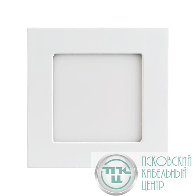 Светильник светодиодный DL-120х120M-9W Day White IP40 метал. Arlight 020126