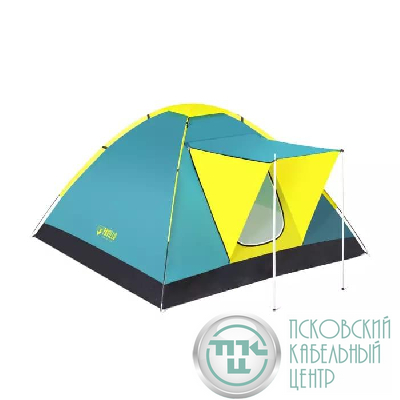Палатка 3-местная однослойная Coolground3 210х210х120см (68088) Bestway 6942138969740