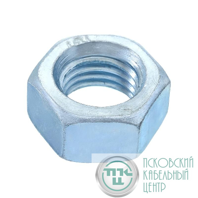 Гайка шестигранная М24 DIN 934 класс прочн. 4.8. цинк. пакет (уп.10шт) СТРОЙМЕТИЗ UTORM3030138
