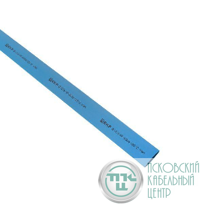 Трубка термоусадочная ТУТ нг 12/6 син. 1м (уп.50м) PROxima EKF tut-12-g-1m