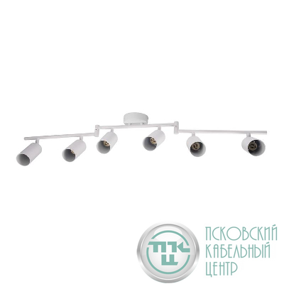 Светильник PCL-0606 6xGU10 IP20 230В WH настен./потолочн. декор. под лампу JazzWay 5066786
