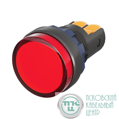 Индикатор сигнальный со встроенным диодом 9-24В красн. DKC M22L-F24RPP