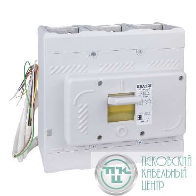 Выключатель автоматический 800А 2500Im ВА57-39-341810 УХЛ3 690В AC НР=24В DC КЭАЗ 285245