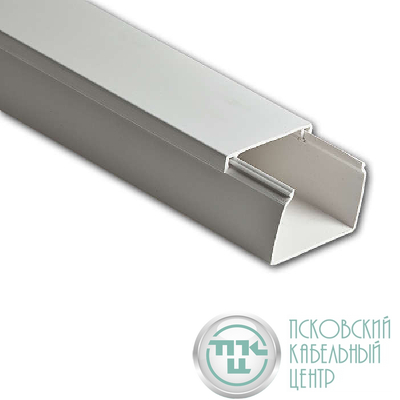 Кабель-канал 60х40 L2000 пластик бел. Ruvinil РКК-60х40