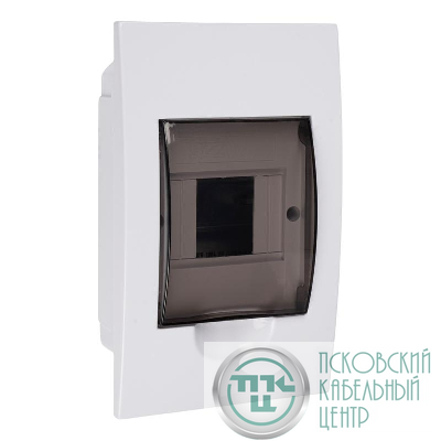 Бокс модульный встраив. PDB/R 1004 WH (ЩРВ-П- 4) IP41 пластик. JazzWay 5071728