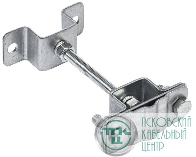 Держатель полоса/пруток опорный 25-40мм/6-10мм оцинк. сталь IEK ZDP51-11-1-16-40