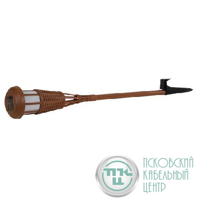 Светильник садовый ERASF22-35 "Факел бамбук" уличный на солнечн. батарее Эра Б0053383