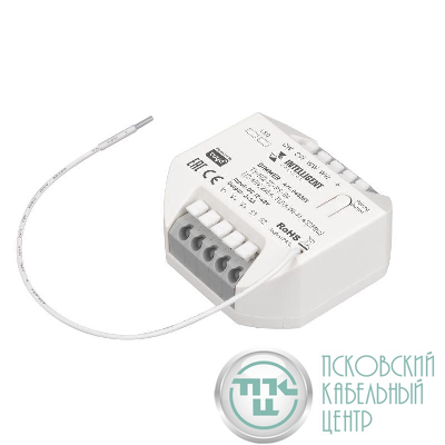 Диммер TY-102-72-PS-IN (12-48В 2х5А TUYA Wi-Fi 433Mhz) IP20 пластик INTELLIGENT ARLIGHT 045359