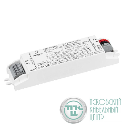 Блок питания ARJ-SP-36-PFC-WR 36Вт 3-50В 0.15-0.9А IP20 пластик Arlight 048714