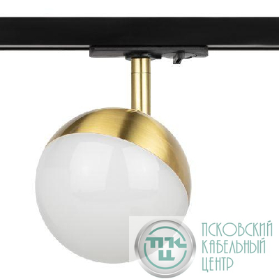 Светильник трековый TR42-GX53 BS 1ф под лампу GX53 латунь Эра Б0054180