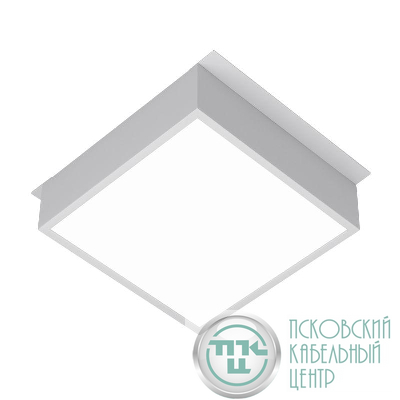 Светильник светодиодный DL-GRIGLIATO-S140x140-18W Day4000 (GR 100 deg 230) IP40 металл Arlight 047682