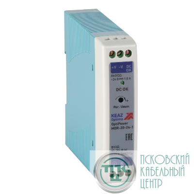 Блок питания OptiPower MDR-20-24-1 КЭАЗ 284539