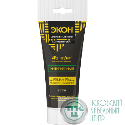 Клей монтажный ЭКОН интерьерный туба 200г Момент C0042708