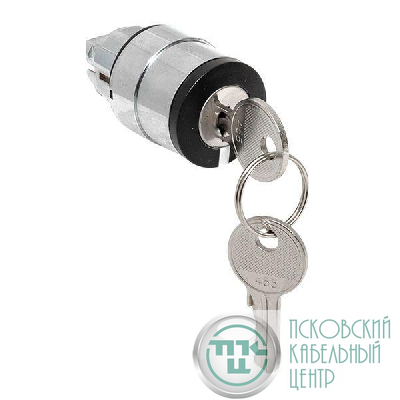 Механизм переключателя исполнительный ХB4 на 3 положения с замком с фиксацией IP65 EKF XB4BG3F-65