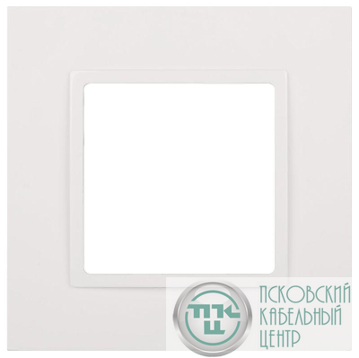Рамка 1-м Elegance 14-5011-01 Classic бел. Эра Б0060571