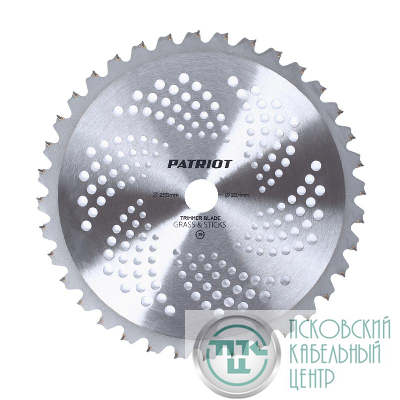 Нож TBM-36 D255х25.4мм 36 твердосплавных зубьев PATRIOT 809115221
